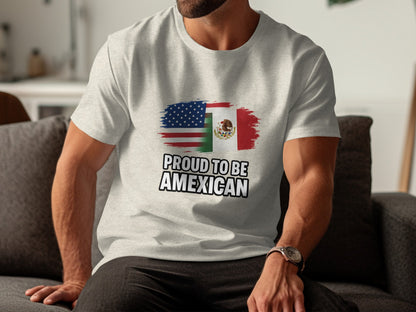 Proud To Be Amexican Flag Design T-shirt product
