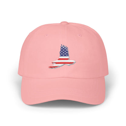 4th of July Classic Cap with American Flag Design, Patriotic Cap, Adjustable Hat, Gift for Dad, Summer Accessory, Independence Day