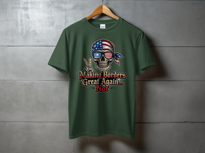 Making Borders Great Again Not Skull T-Shirt product