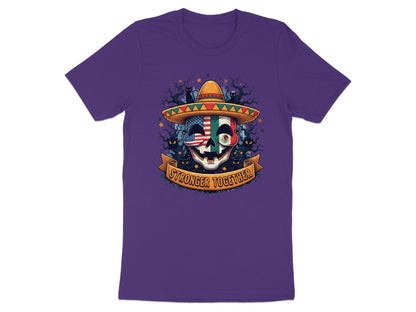 Stronger Together Printed Skull Graphic T-shirt product