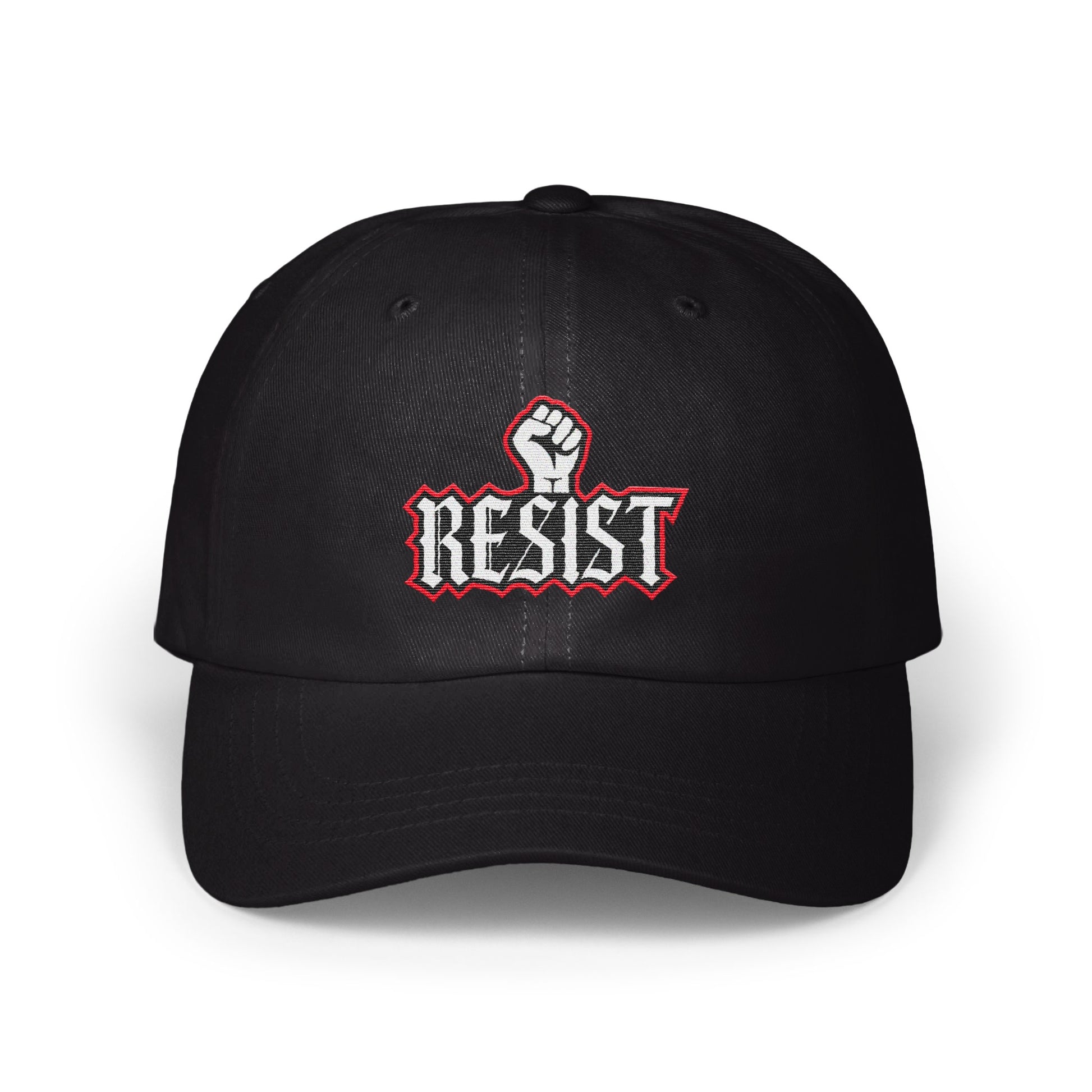 Resist Embroidered Adjustable Baseball Hat product