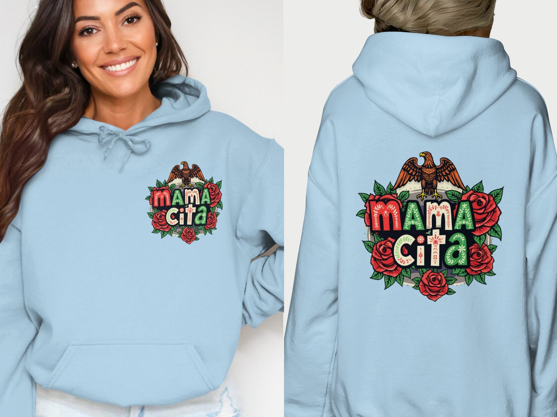 Trendy Mamacita Graphic Hoodie Casual Wear Product
