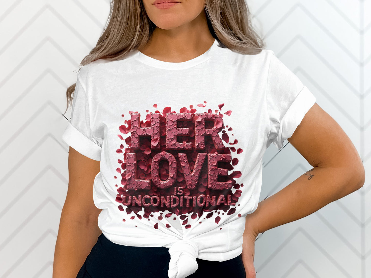 Her Love is Unconditional Graphic Tee product type
