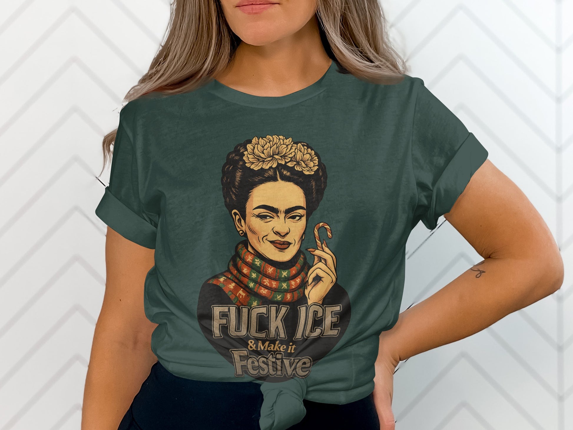 Fuck Ice and Make it Festive Shirt