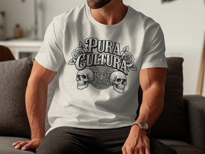 Pura Cultura Skull Print Comfortable Fit T-shirt product