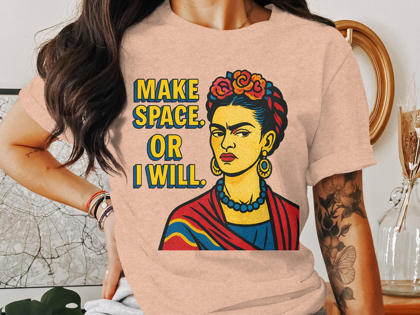 Make Space or I Will Graphic T-Shirt product type