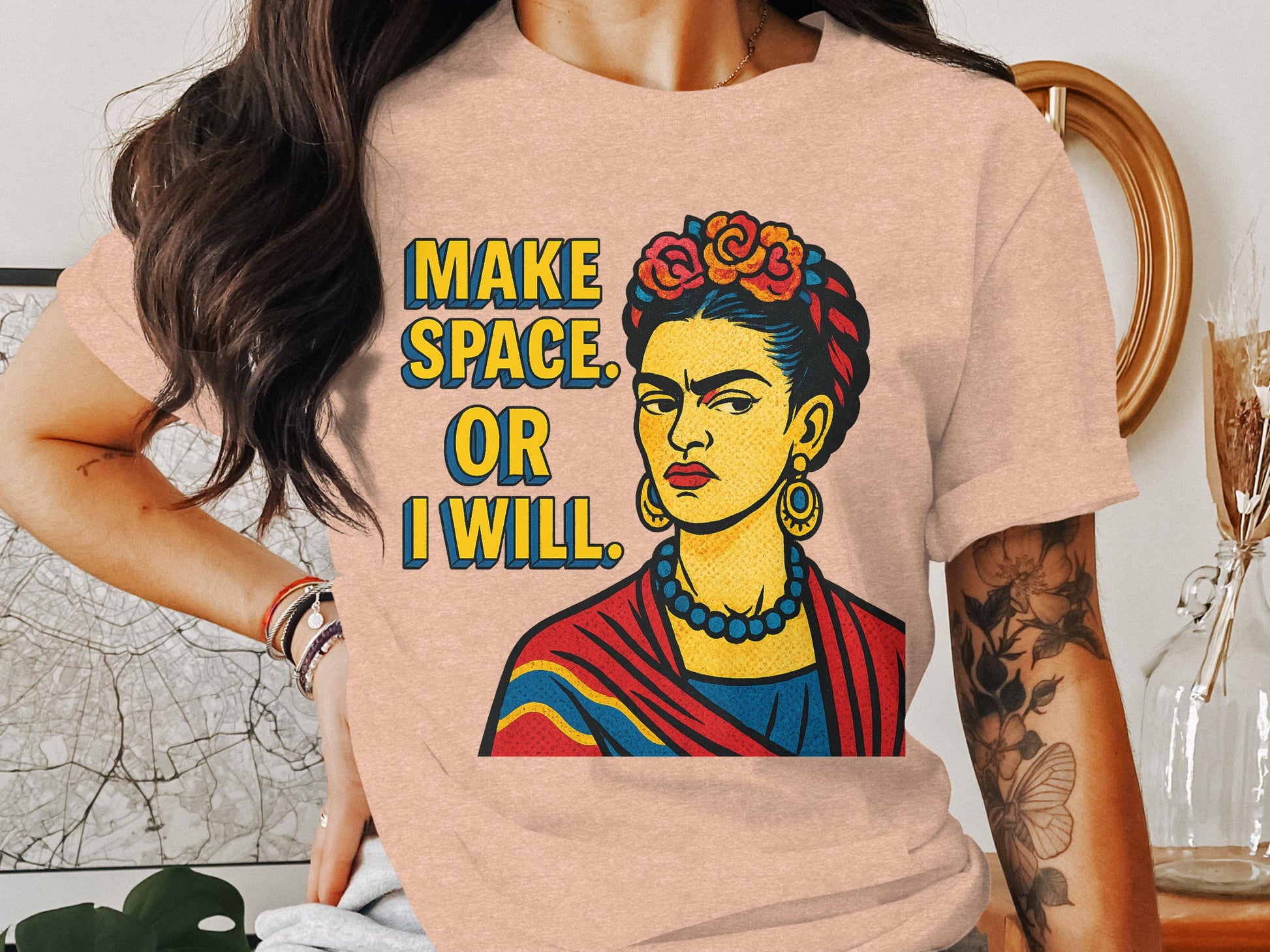 Make Space or I Will Graphic T-Shirt product type