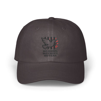 No Raids No Cages No Fear Grey Cap product type