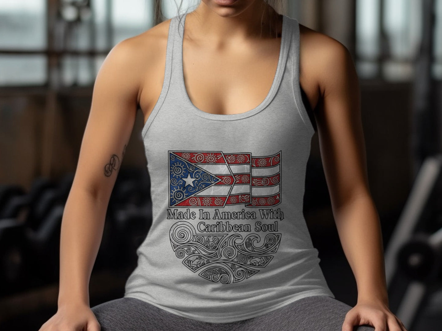 Made In America With Caribbean Soul Tank Top