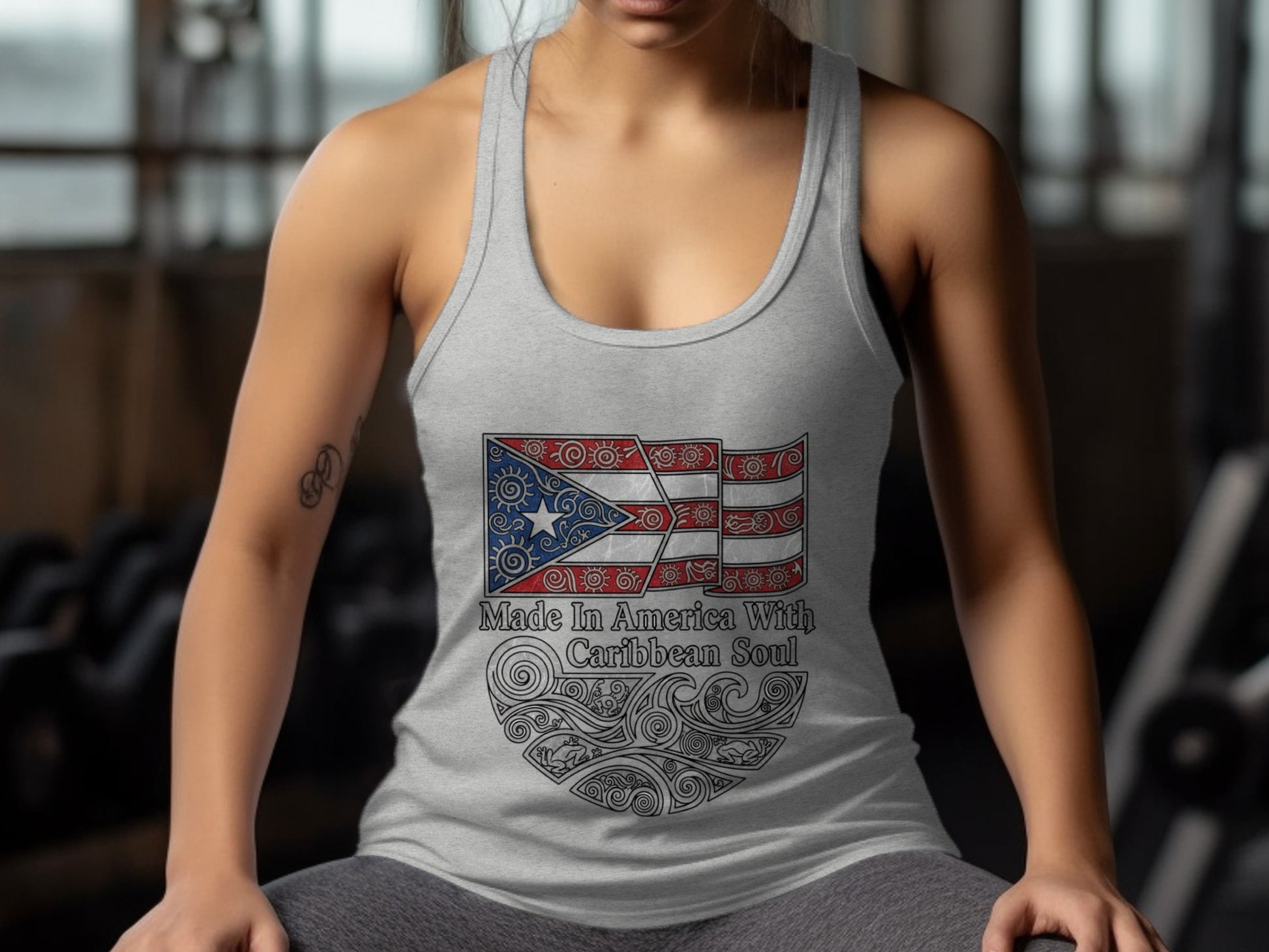 Made In America With Caribbean Soul Tank Top