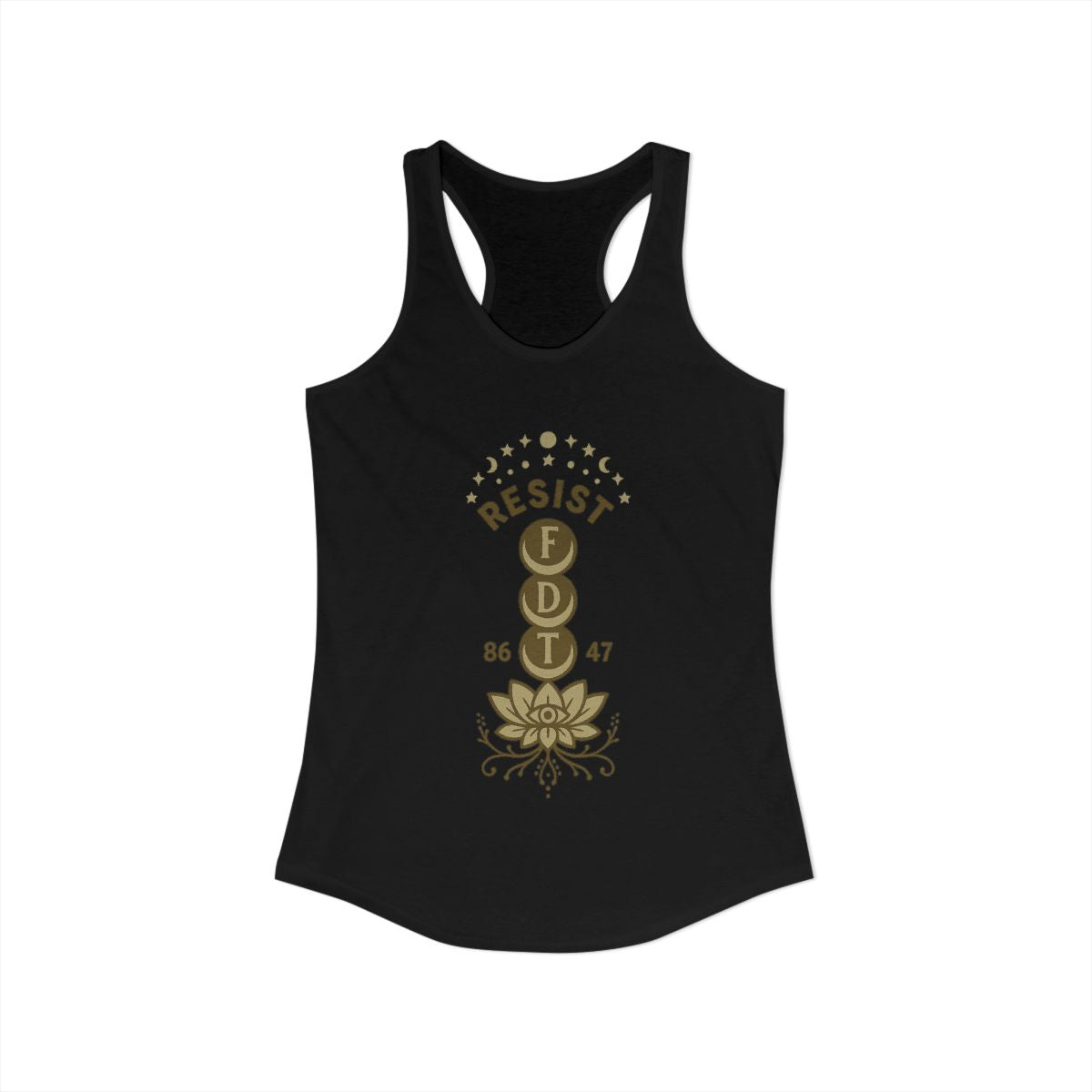 Resist FDT 86 45 Design Racerback Tank Top