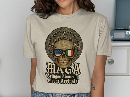 MAGA Gringos Admiring Great Arrivals T-Shirt product type