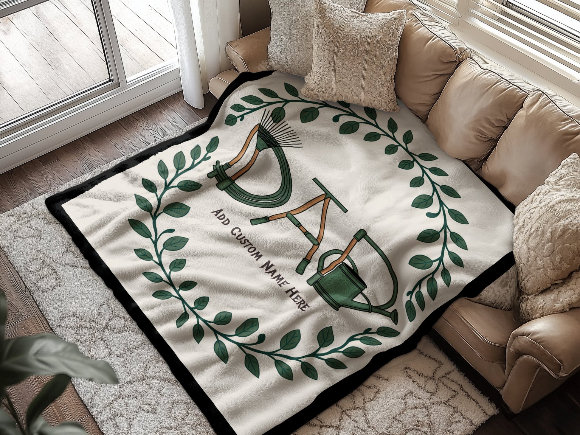 Personalized Dad Gift Blanket with Optional Custom Name product type