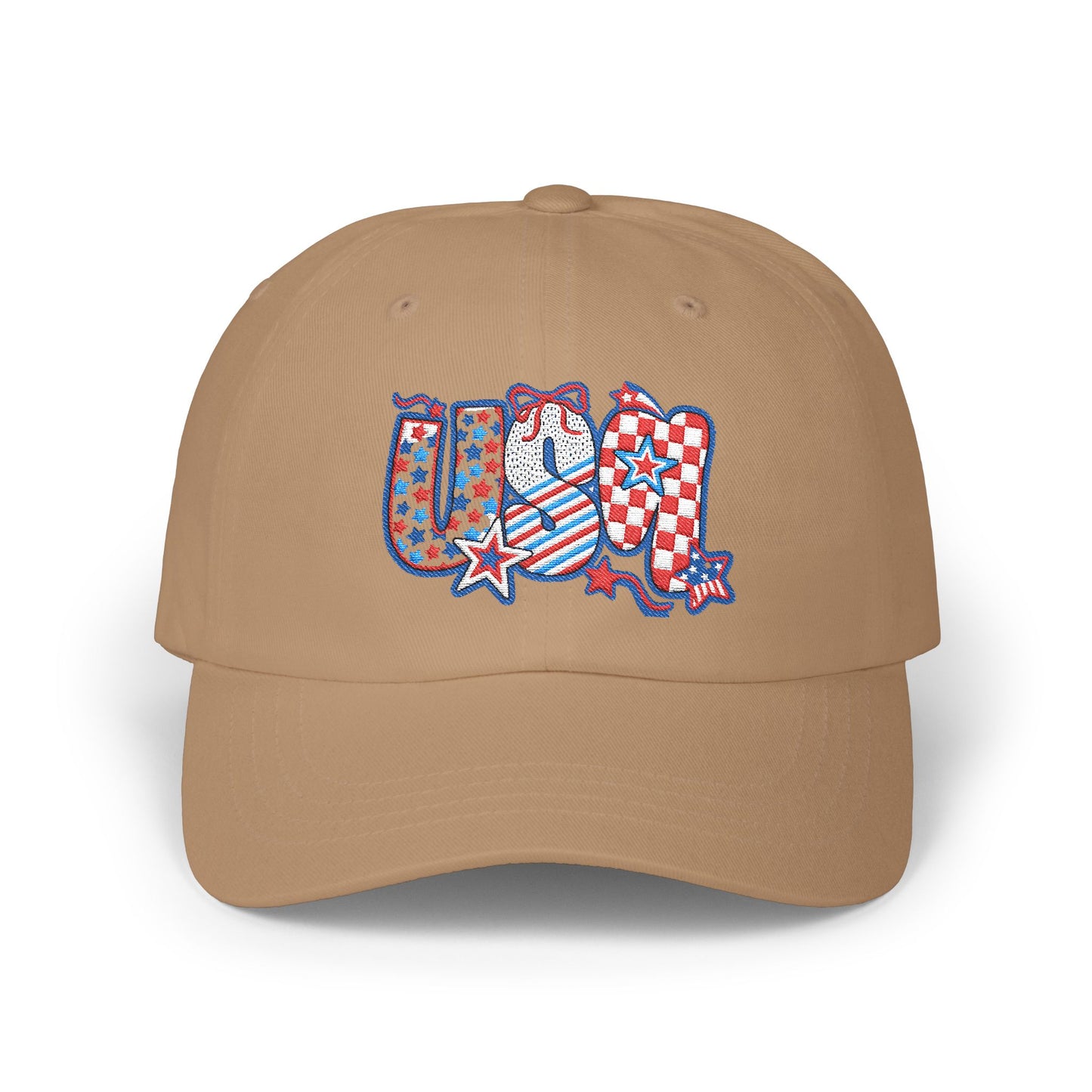 Embroidery Hat 4th of July Patriotic Dad Cap | USA Cap, Summer Hat, Casual Headwear, Father's Day Gift, Independence Day Accessory, Outdoor Cap