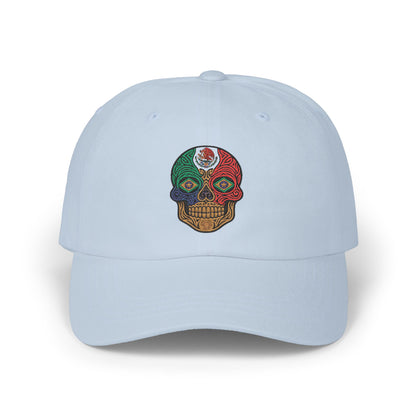 Colorful Skull Dad Cap, Casual Hat, Unique Headwear, Gift for Him, Summer Accessory, Festival Look