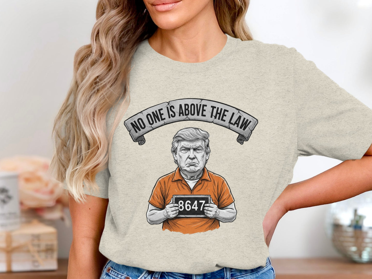 No One Is Above The Law Graphic T-Shirt product type