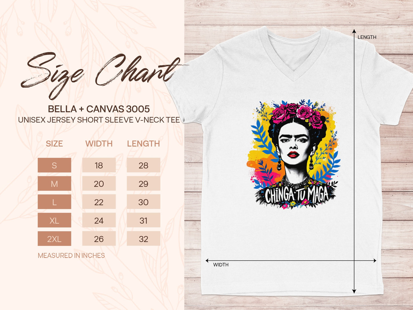 Chinga Tu Madre Frida Graphic Design T-shirt product