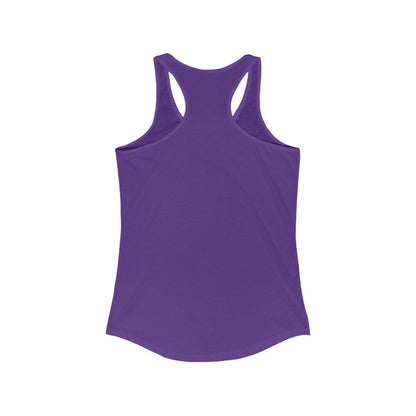 pride t-short Brave Confidence Women's Racerback Tank Top - Motivational Fitness Tee