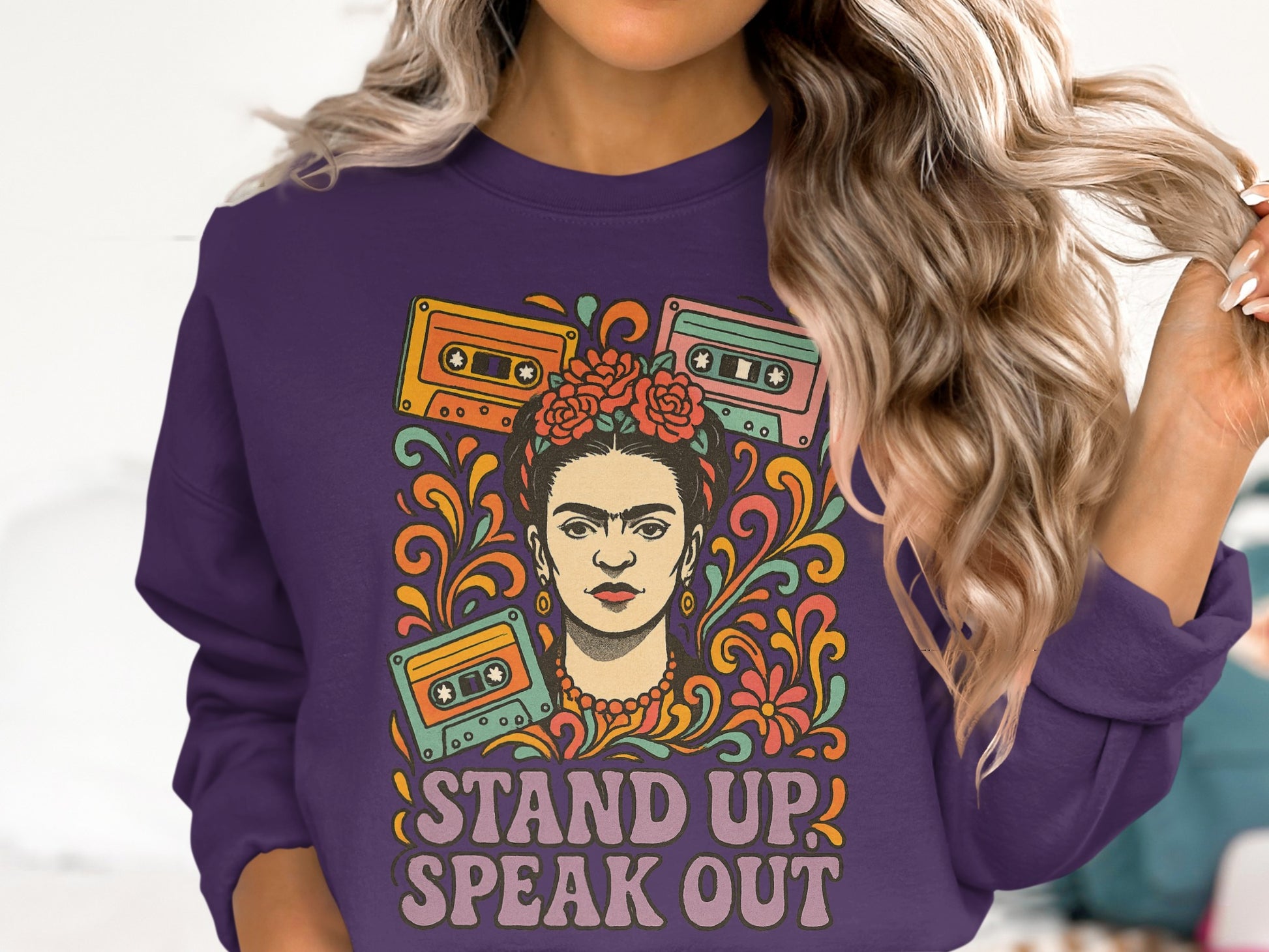 Stand Up Speak Out Graphic Sweatshirt