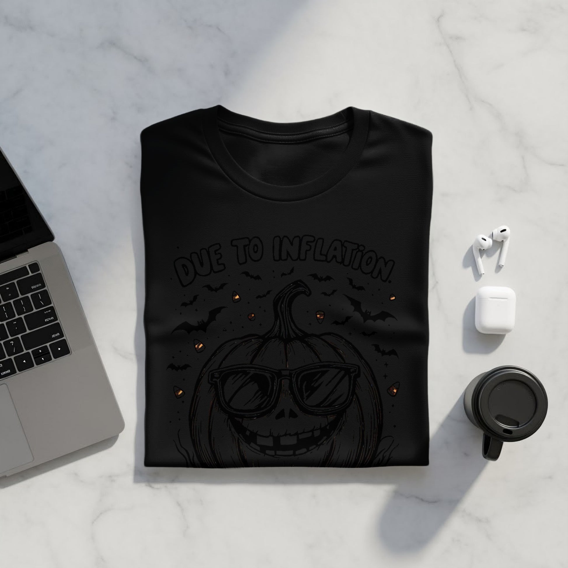 Due to Inflation Pumpkin with Sunglasses Shirt product