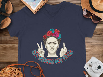 HEY LAINDE FOR HAGA V-Neck Shirt