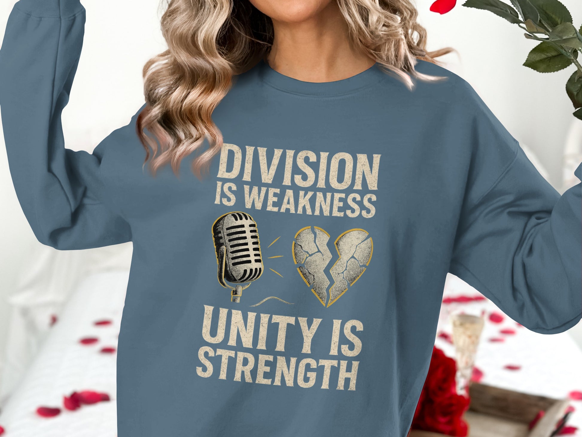 Division Is Weakness Unity Is Strength Sweater product type