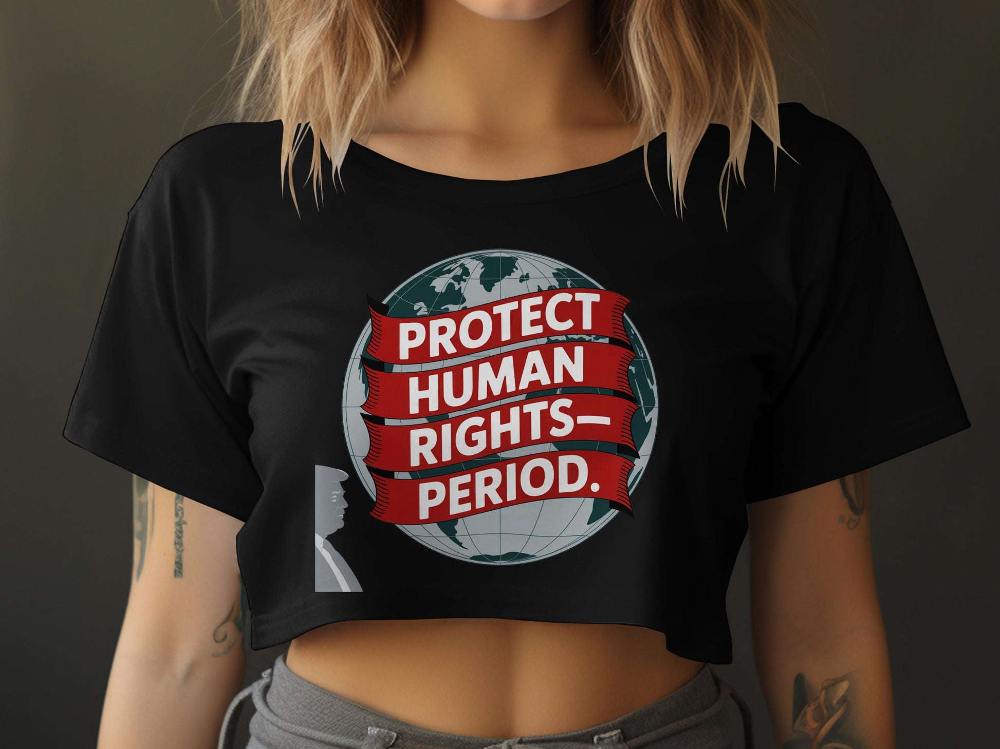 Protect Human Rights Period Statement Shirt