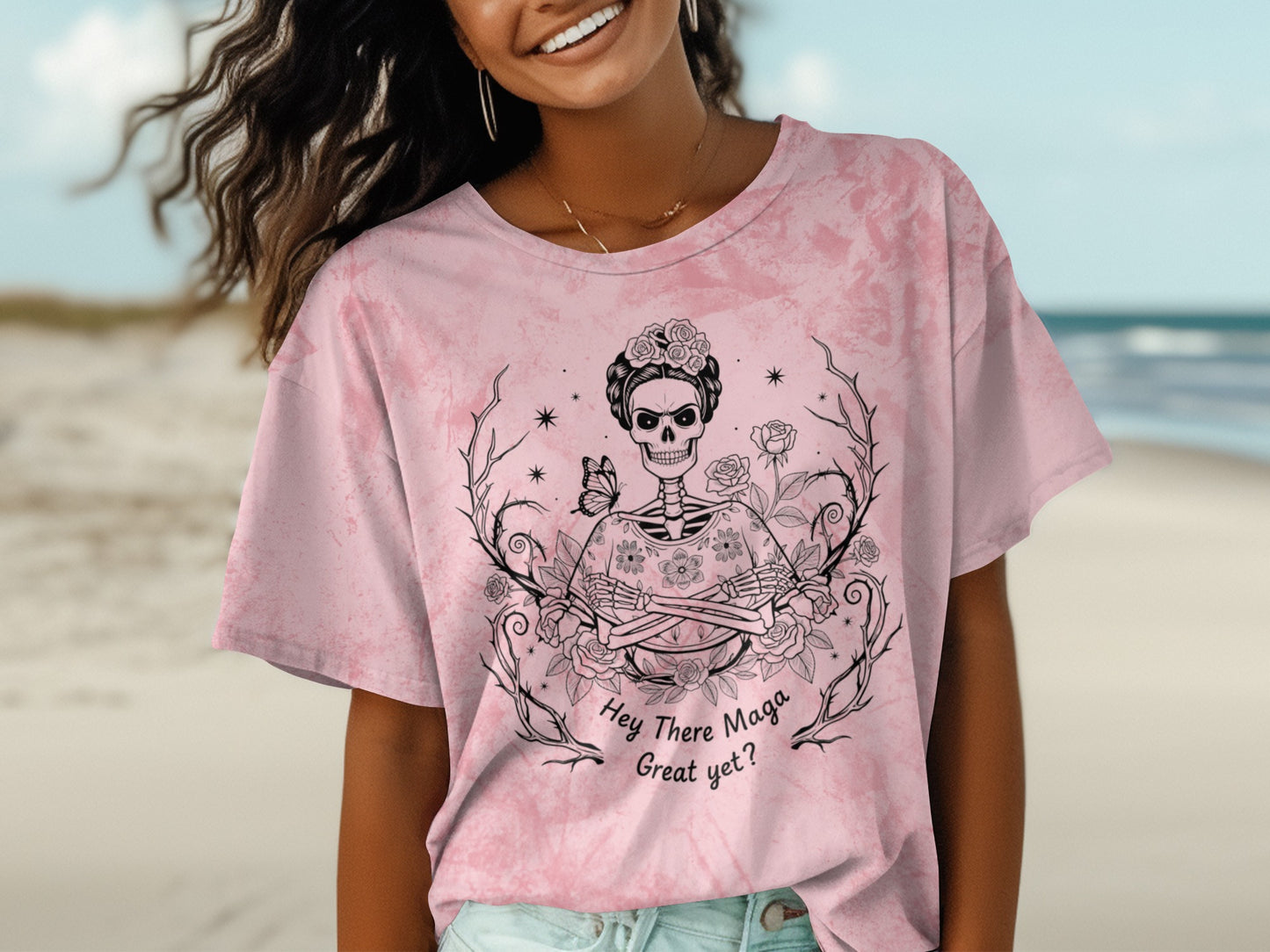Hey There Maga Great Yet Graphic Tee T-Shirt