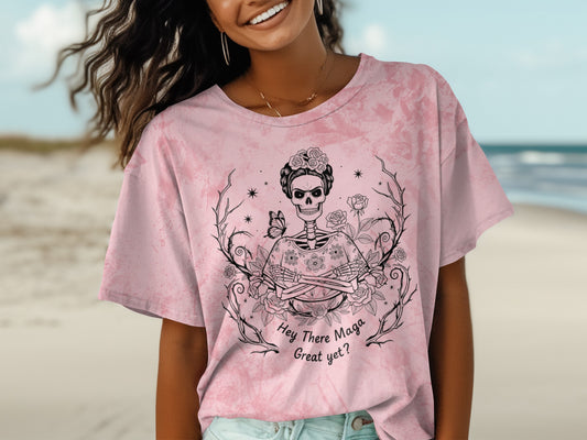 Hey There Maga Great Yet Graphic Tee T-Shirt