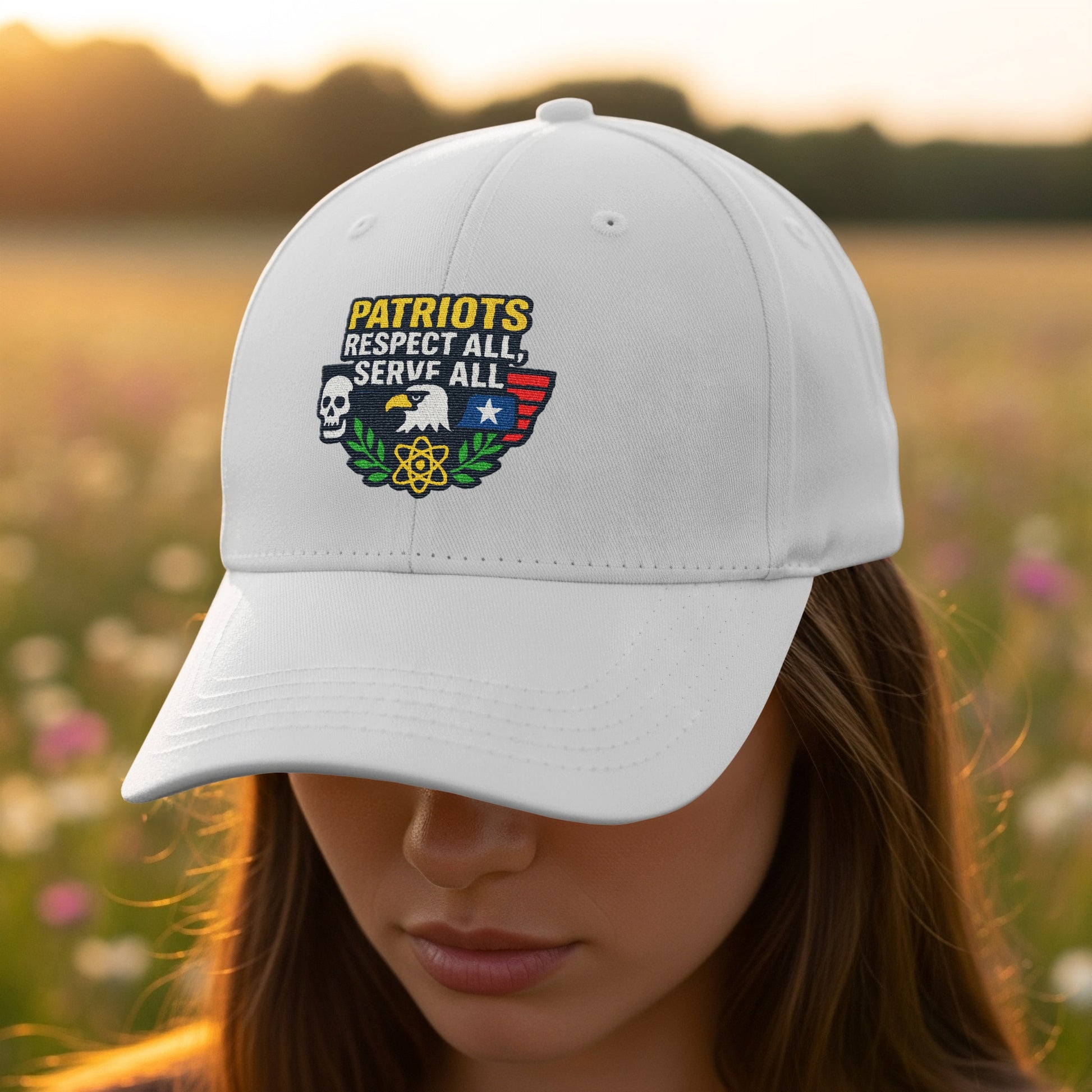 Patriots Respect All Serve All Design Hat product type