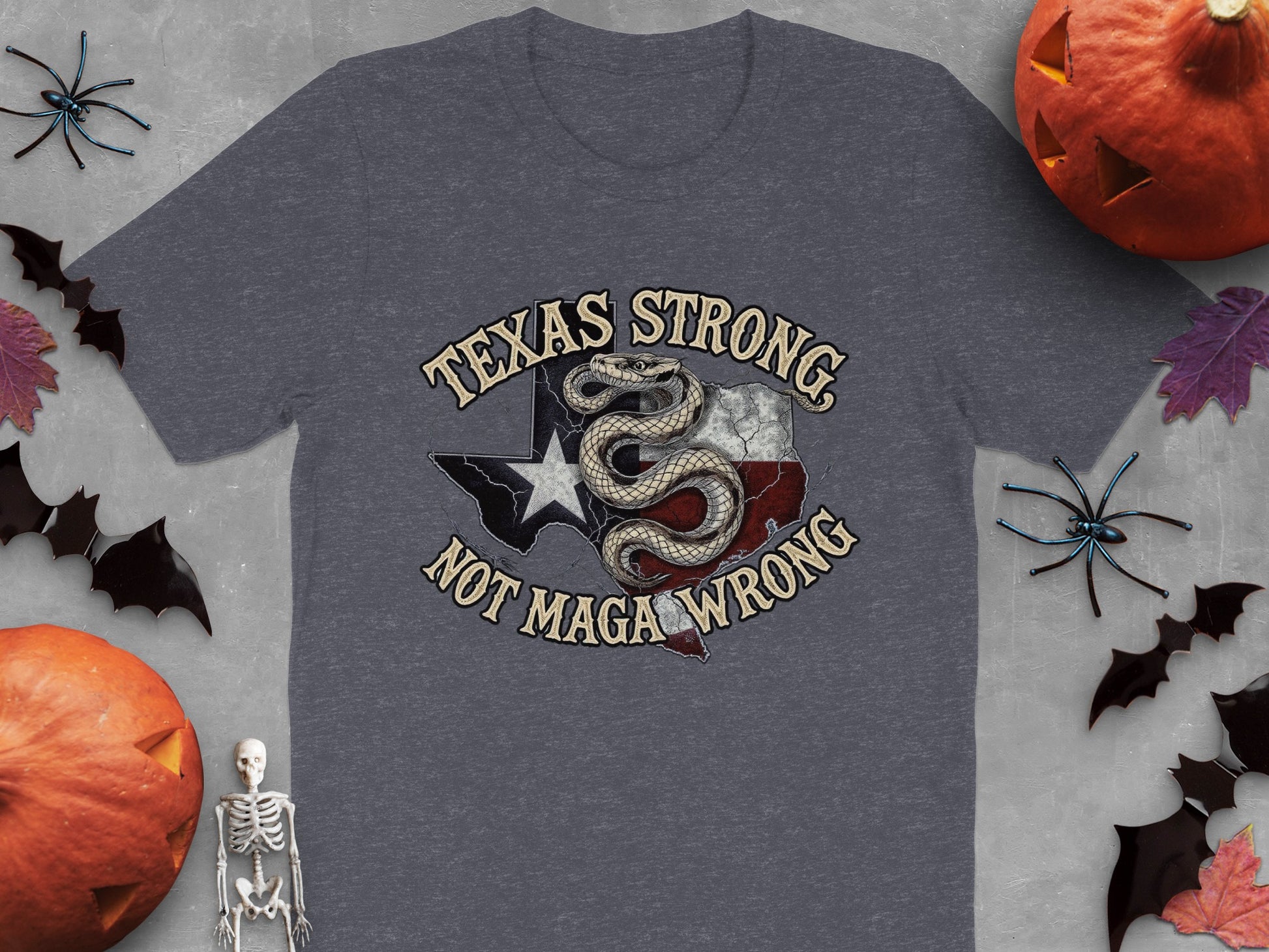 Texas Strong Not Maga Wrong Graphic T-shirt product