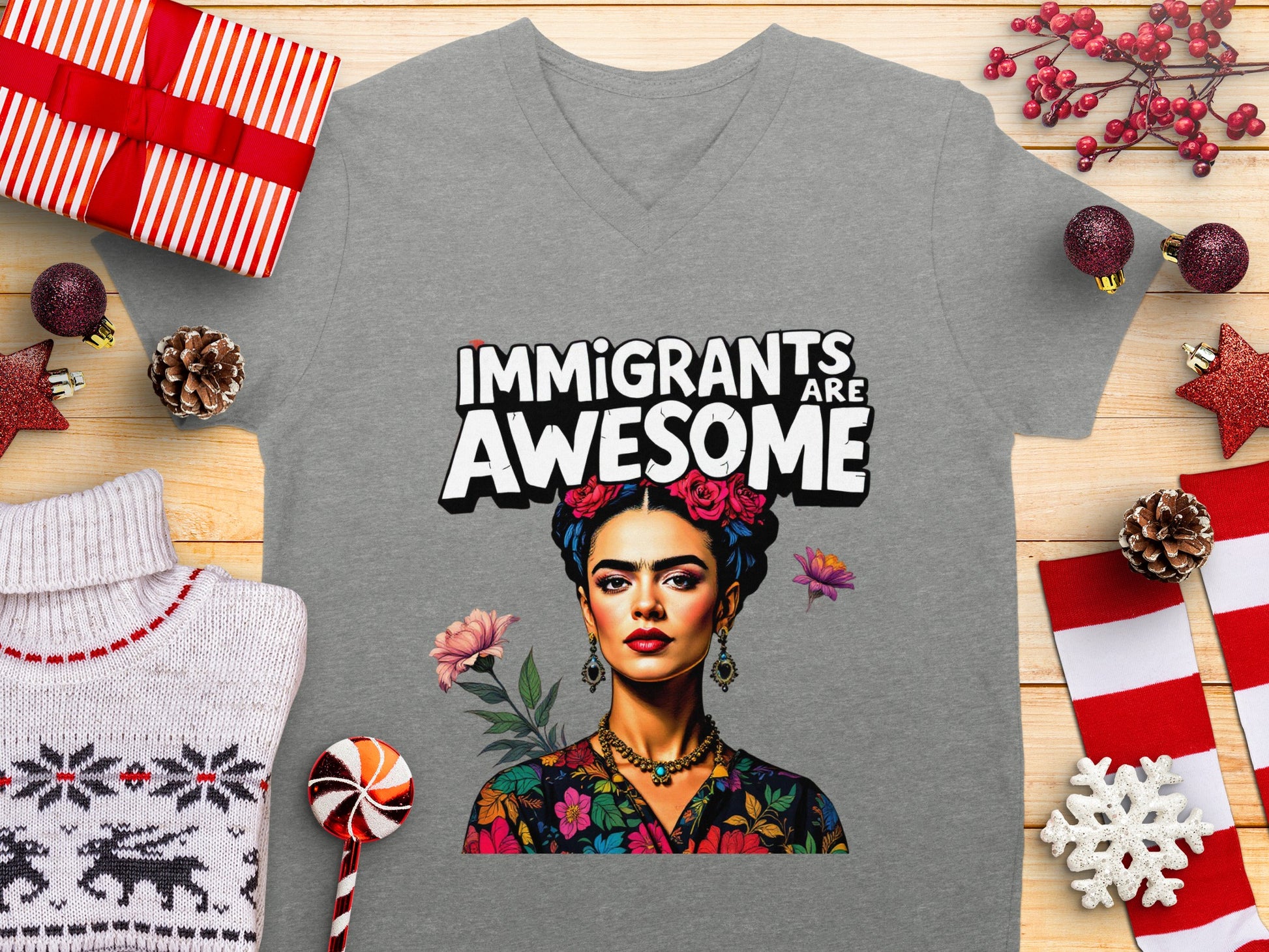 Immigrants Are Awesome Graphic T-Shirt