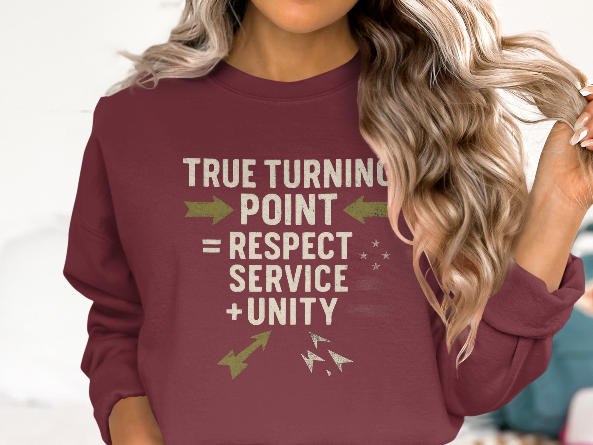 True Turning Point Respect Service Unity Sweatshirt product