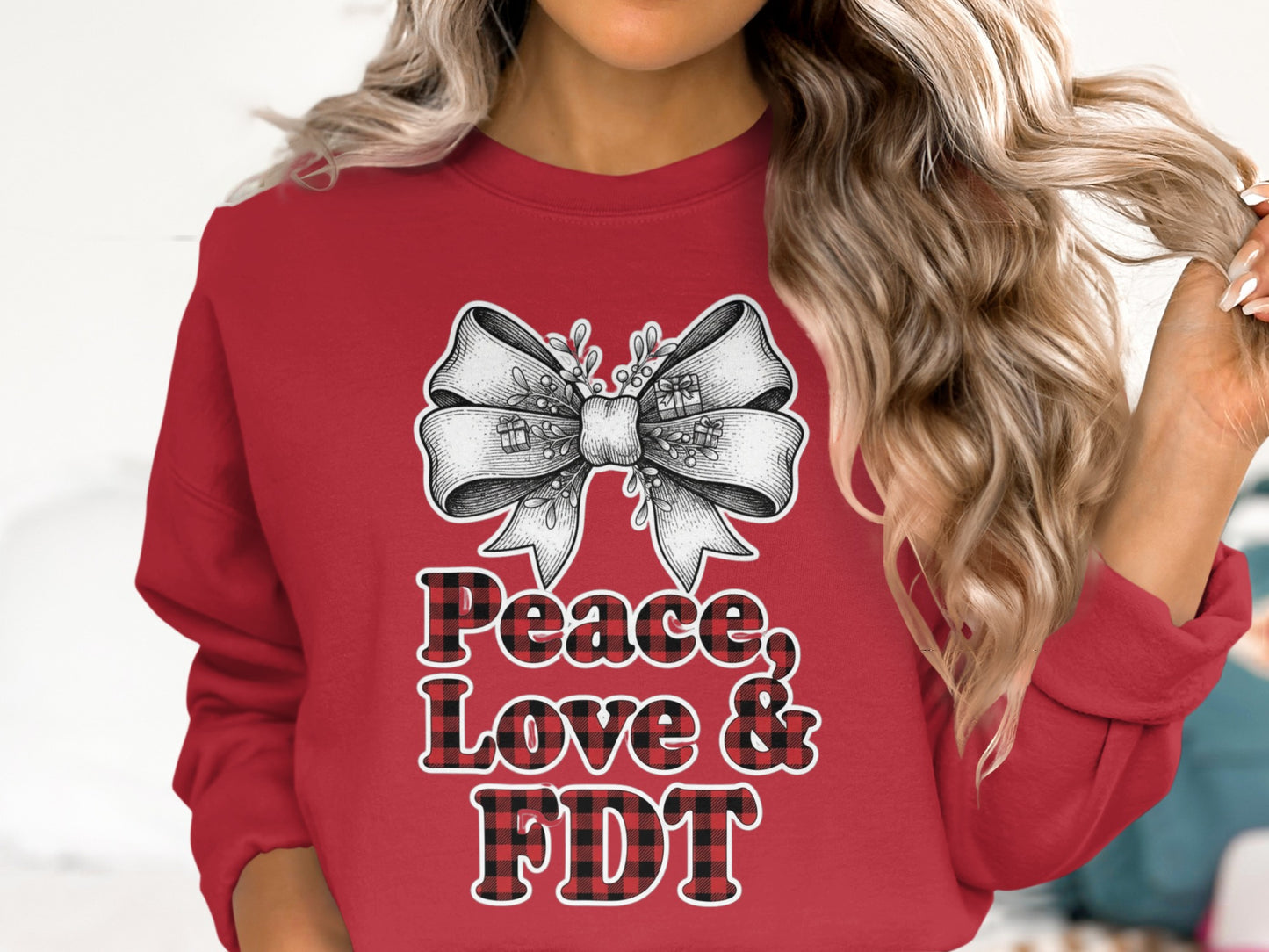 Peace Love FDT Casual Wear Top
