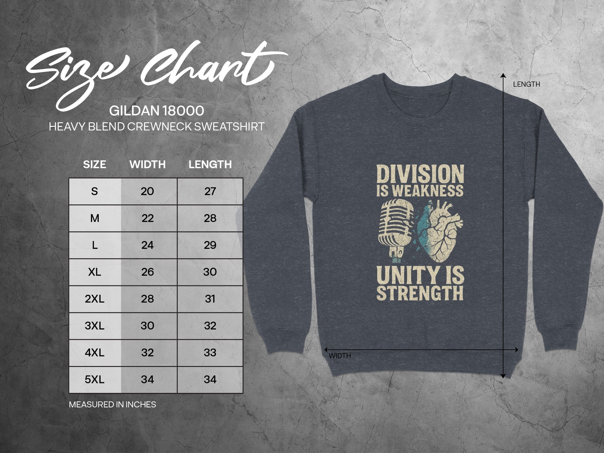 Division is Weakness Unity is Strength product type