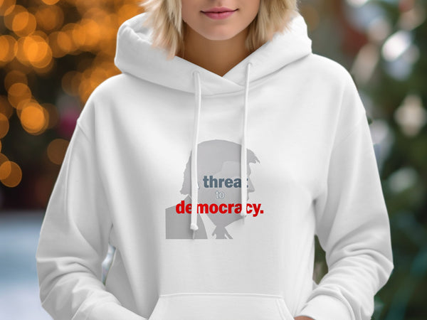Threat to Democracy Hoodie product