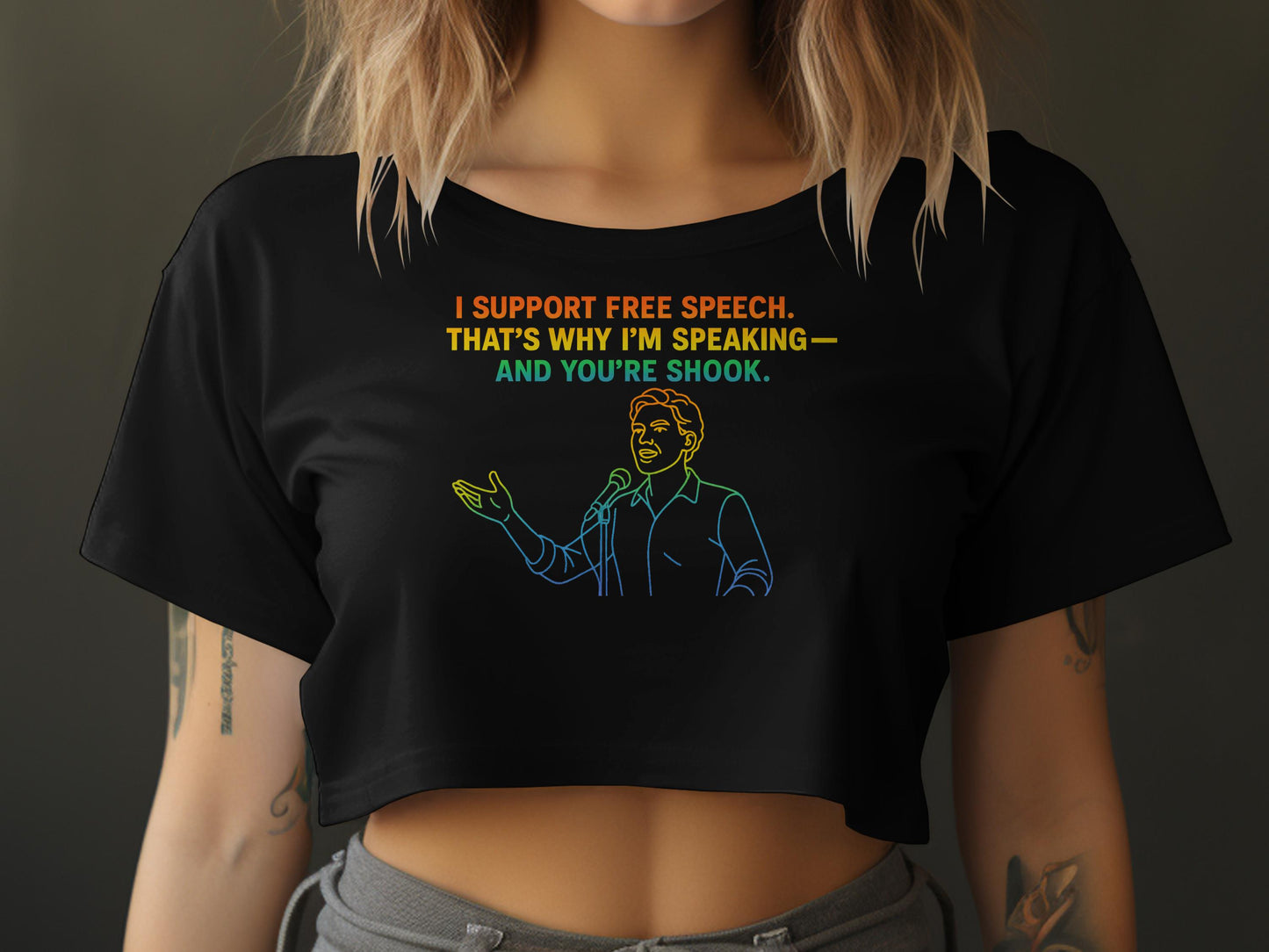 I Support Free Speech That's Why I'm Speaking Shirt product