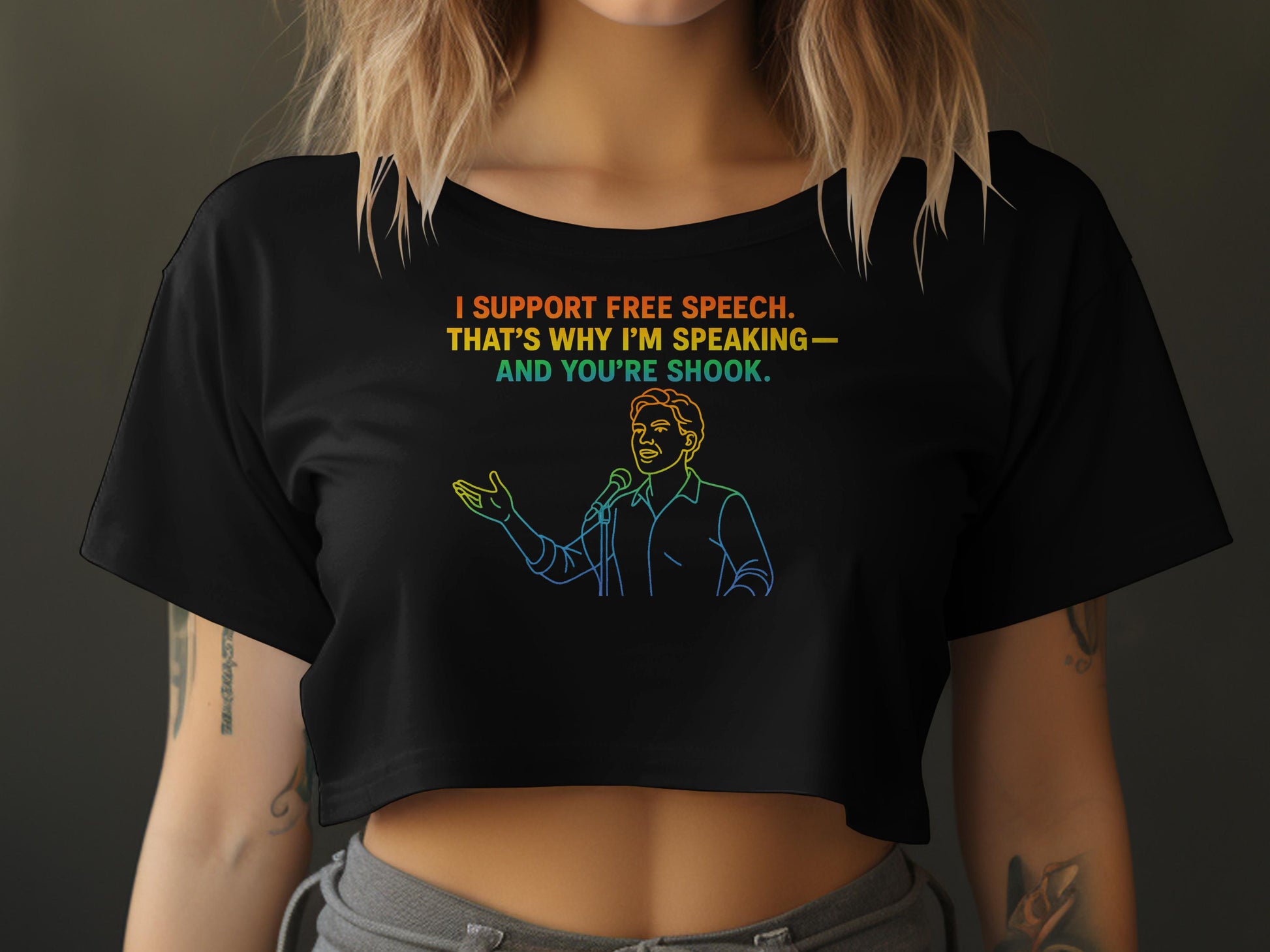 I Support Free Speech That's Why I'm Speaking Shirt product