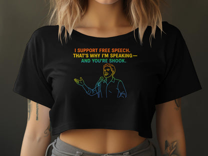 I Support Free Speech That's Why I'm Speaking Shirt product