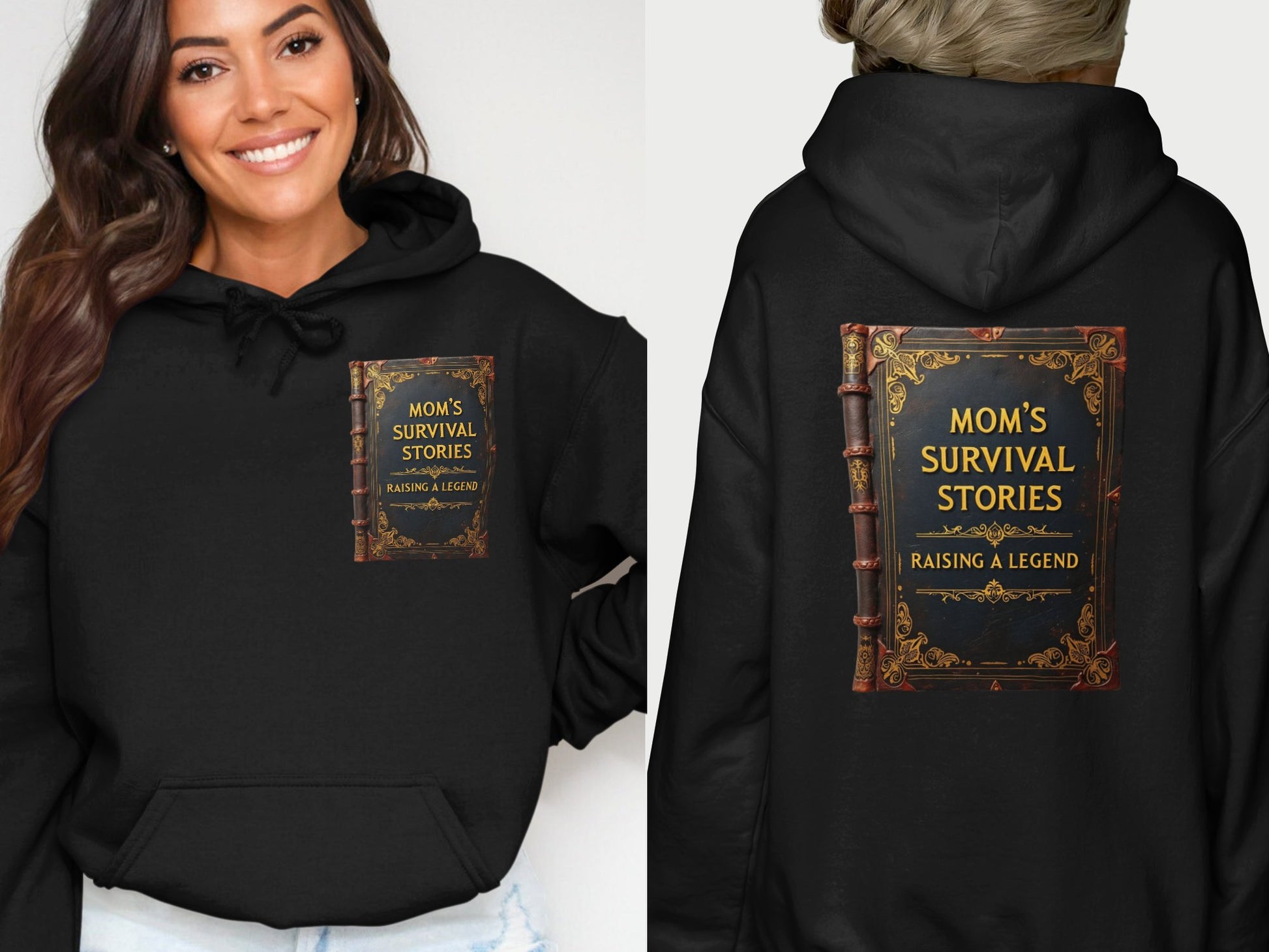 Mom's Survival Stories Raising a Legend hoodie product