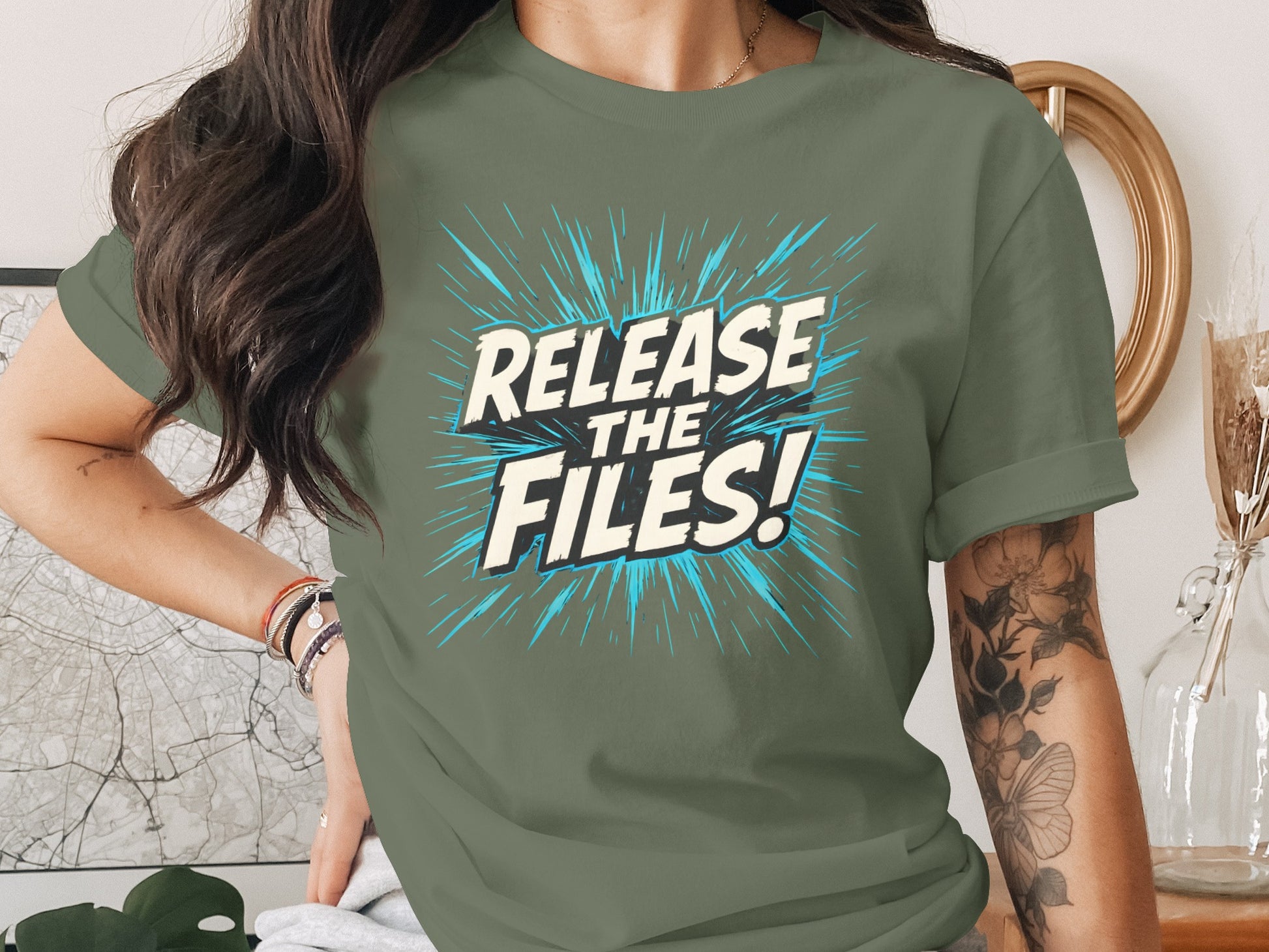 Release the Files Graphic Tee Shirt product type