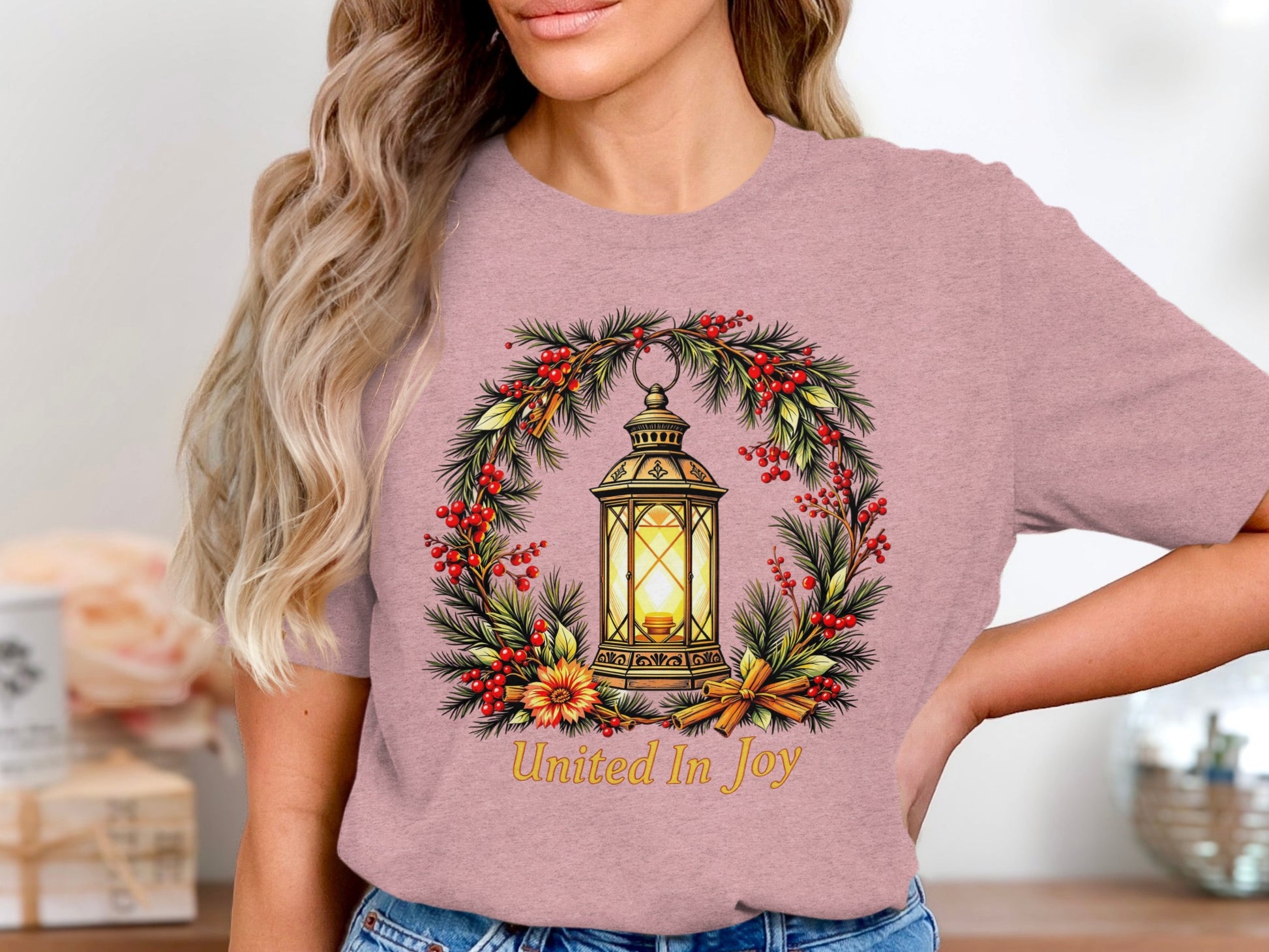 United In Joy Festive Lantern Graphic Tee