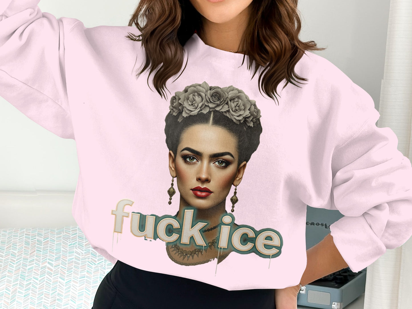 Stylish Graphic Sweatshirt with Bold Statement