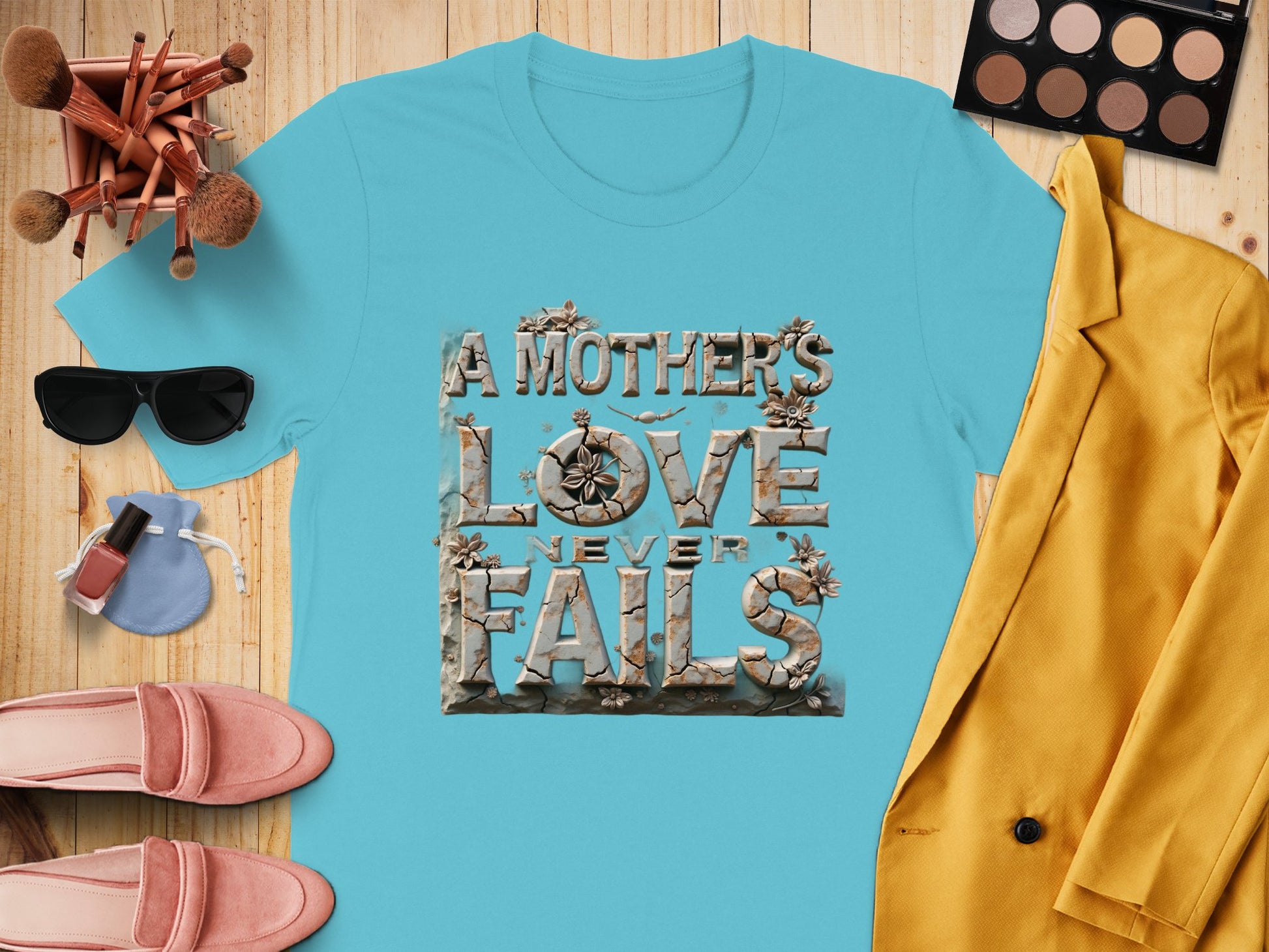 A Mothers Love Never Fails Graphic Tee product