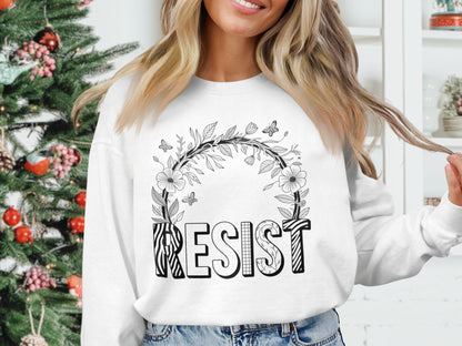 Resist Graphic Sweatshirt Holiday Season product