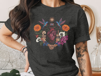 Sun Hummingbirds Heart Flowers Indigenous Symbols product type