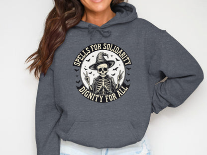 Spells For Solidarity Dignity For All Hoodie product