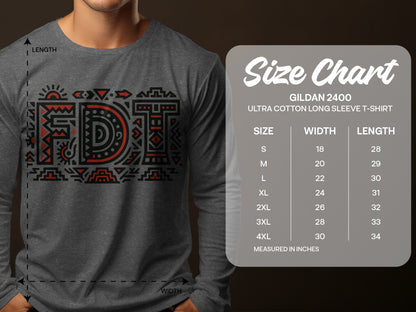 Ultra Cotton Long Sleeve FDT Graphic T-Shirt