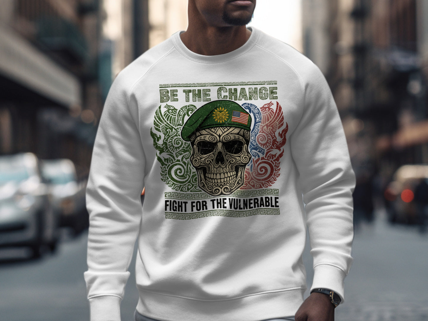 Be The Change Fight For The Vulnerable Sweatshirt