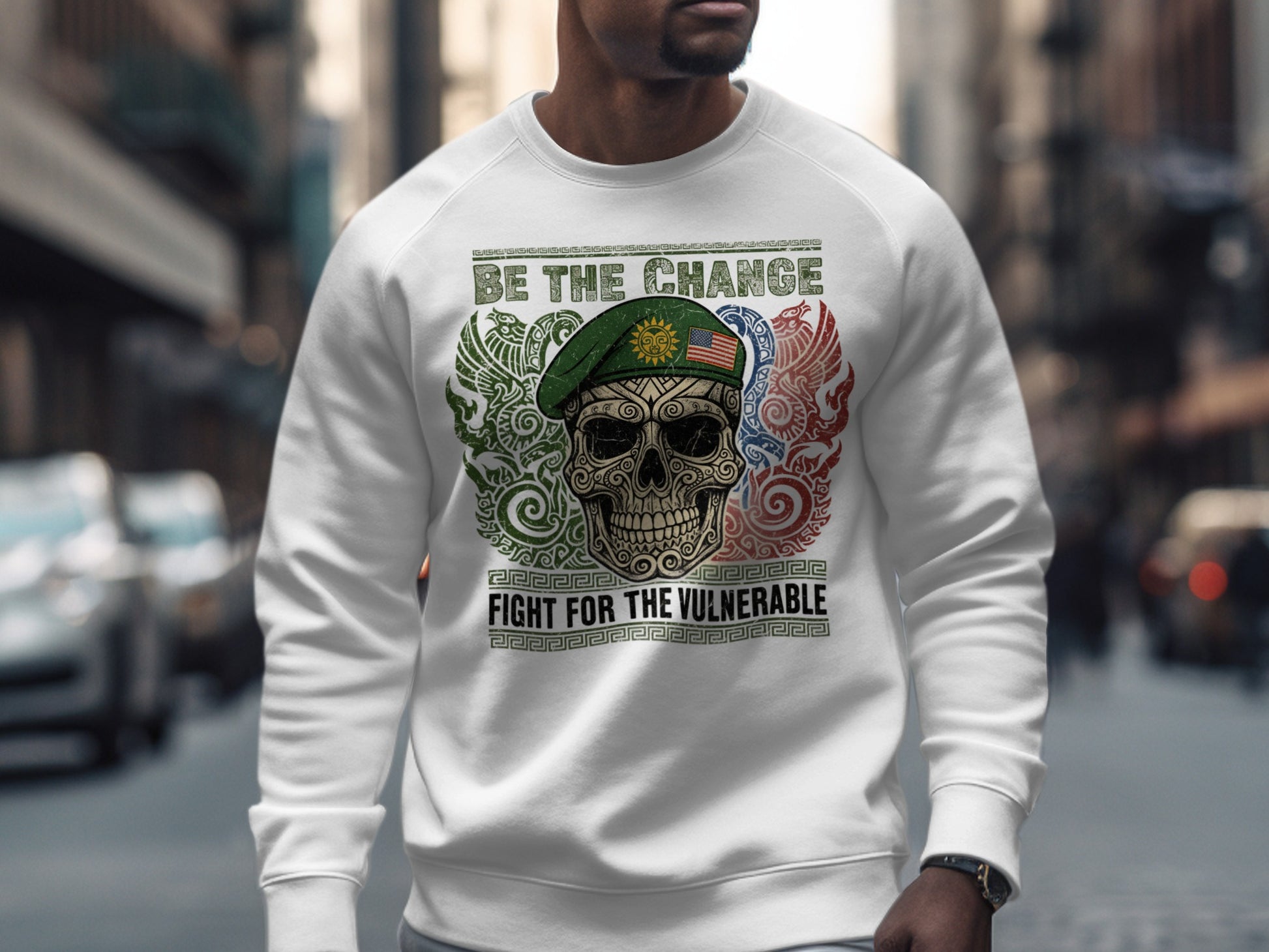 Be The Change Fight For The Vulnerable Sweatshirt